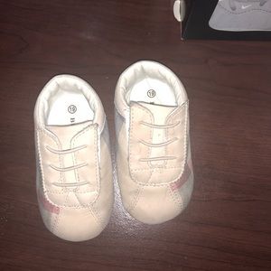 Baby Burberry booties